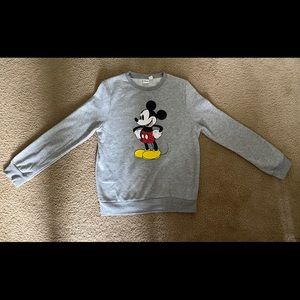 Extra small Mickey mouse long sleeve sweatshirt